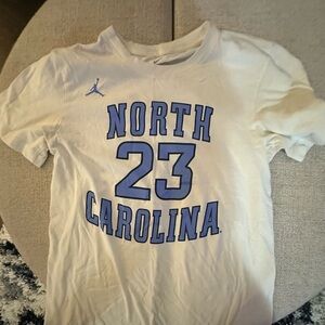 Nike Kids North Carolina Tee - Cream and Blue